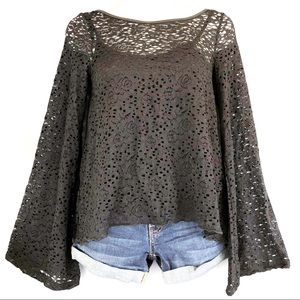 Hollister lace top